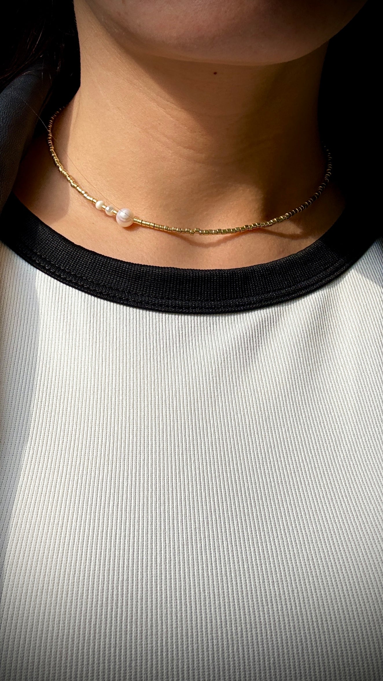 NEW Колие Echoes of Pearls