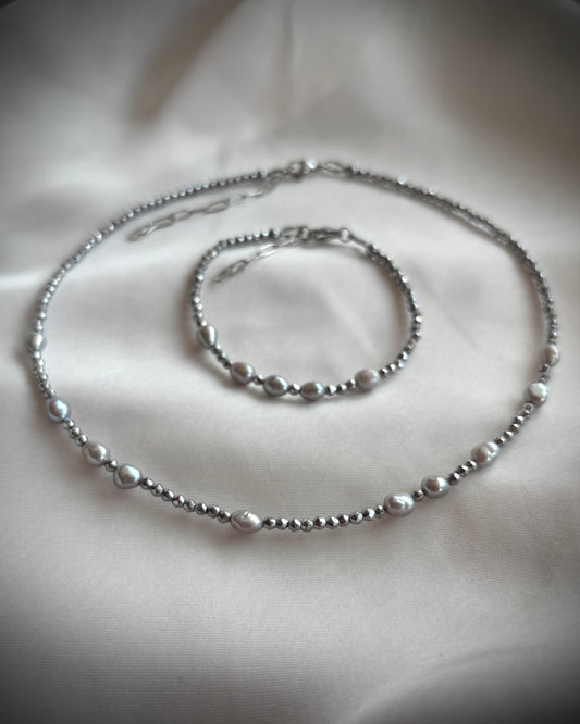NEW Колие/Гривна Shadow Pearl